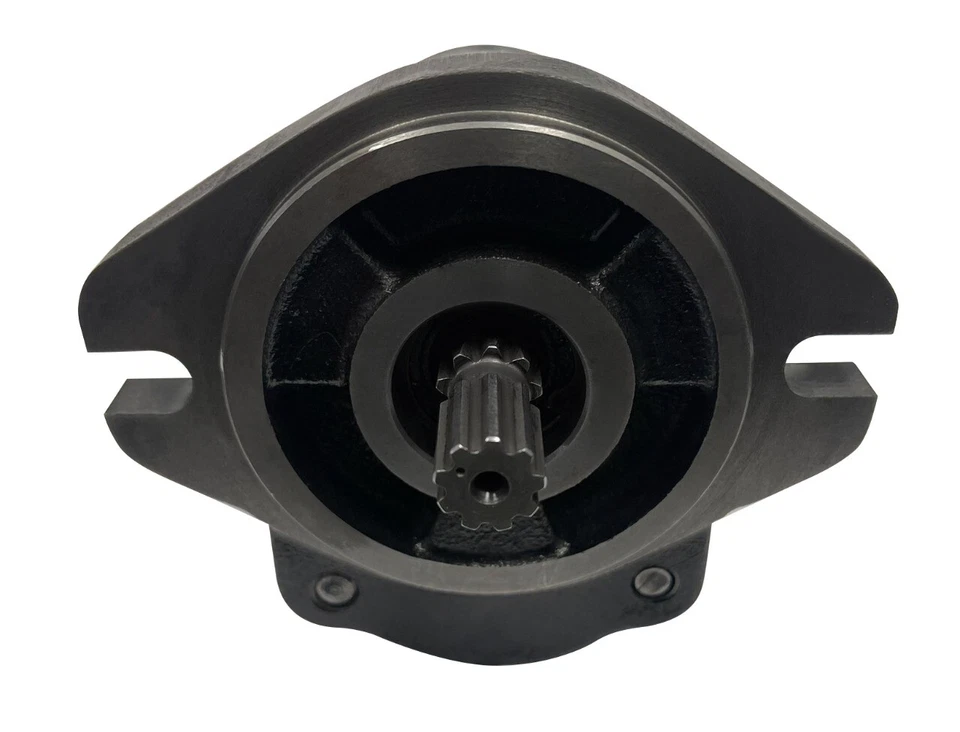 Hydraulic Gear Pump 4-18 GPM 9 Tooth Spline Shaft SAE A-2 Bolts CCW Cast Iron - Image 3 of 4