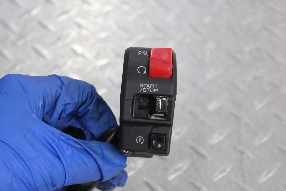 2007 KAWASAKI NINJA ZX6R ZX600P RIGHT CLIP ON HANDLE KILL OFF