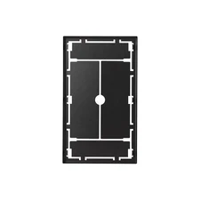 Floor Vent Damper 4x10 Inch, Clip-On Install, DIY AC Heat Vent Damper, Adjust...