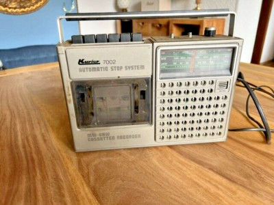 Kurier 7002 Automatic Stop System MW - UKW Cassetten Recorder defekt