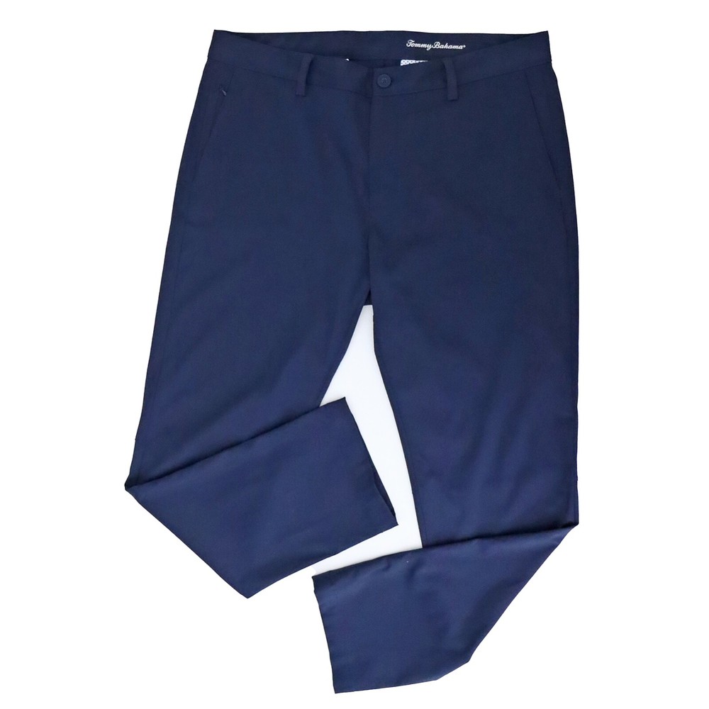 Tommy Bahama Island Zone Performance Mens Pants 34x30 Navy Blue