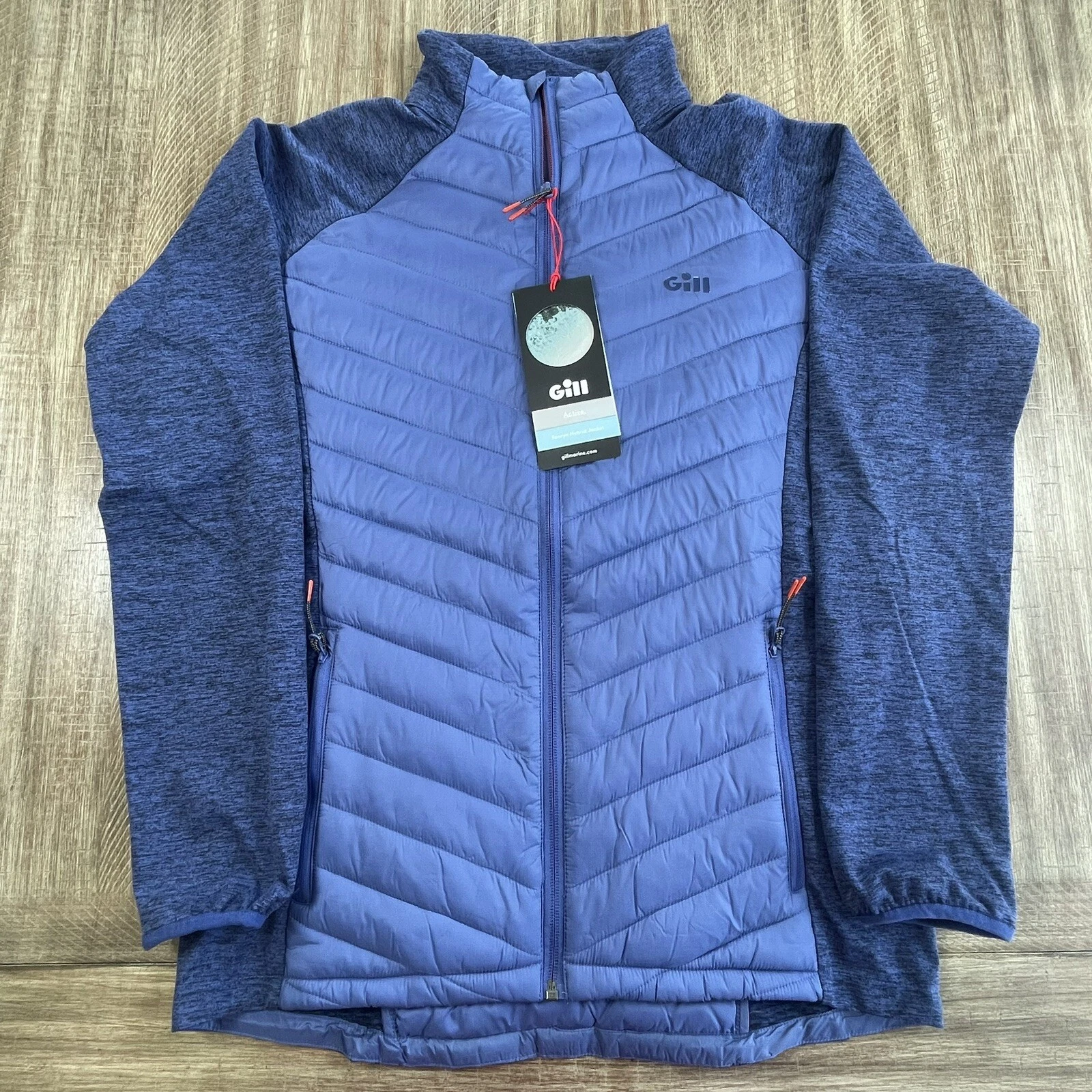 Gill Penryn Hybrid Jacket - Ocean 1109 Size Medium M NWT