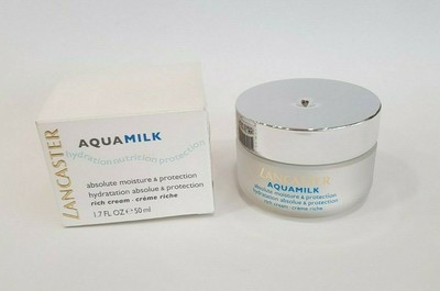 Lancaster aquamilk Крем питательный увлажняющий для лица обогащ.текстуры 50мл (3414200340465)