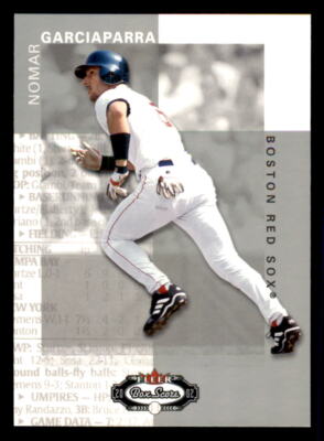 2002 Fleer Box Score  #3 Nomar Garciaparra Boston Red Sox