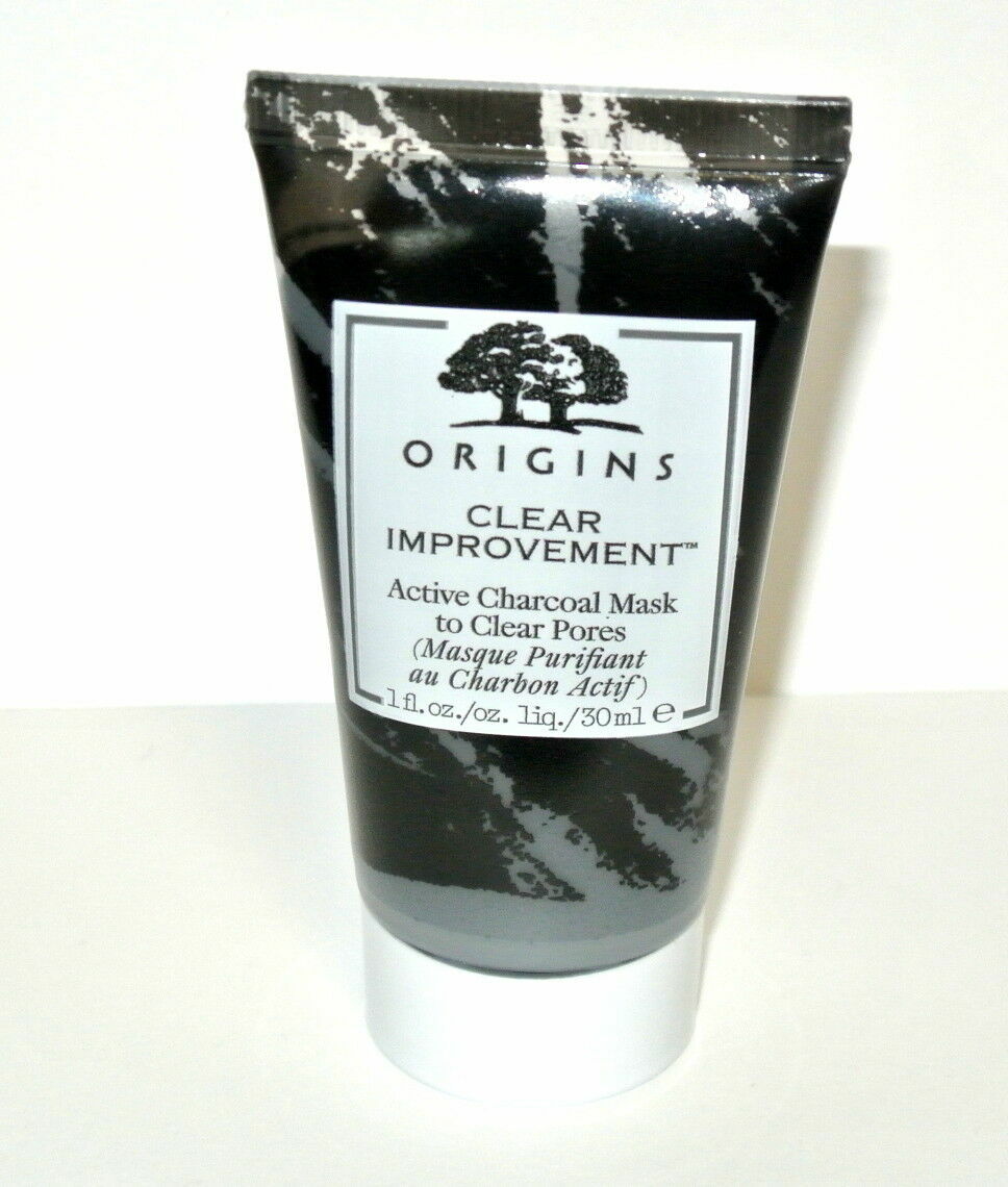 2 x Маска с активированным углем ORIGINS Clear Improvement Очищает поры, 1 жидкая унция, 30 мл.
