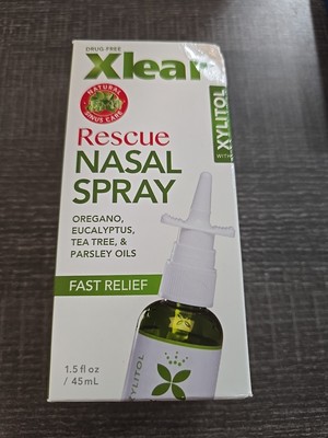 Xlear Rescue Nasal Spray Sinus Treatment with Xylitol - 45ml