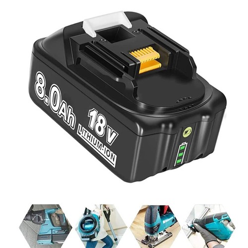 18V 6.0Ah 12.0Ah 9Ah Akku Für Makita BL1850 BL1830B BL1860B Led-DoppelLadegerät - Bild 17 von 22