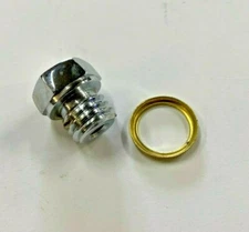 OE Style Drain Plug & Washer Harley Big Twin 4-Speed All Years 1/2-13 Thread