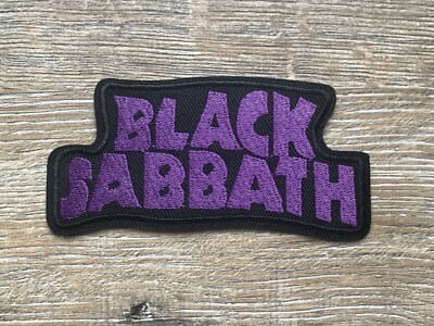 Black Sabbath Patch Aufnäher Bügelbild Ozzy Osbourne Rockband Heavy Metal