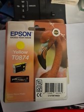 Conf. 2 Cartucce Originali EPSON T0874 YELLOW, ST. PHOTO R1900, 