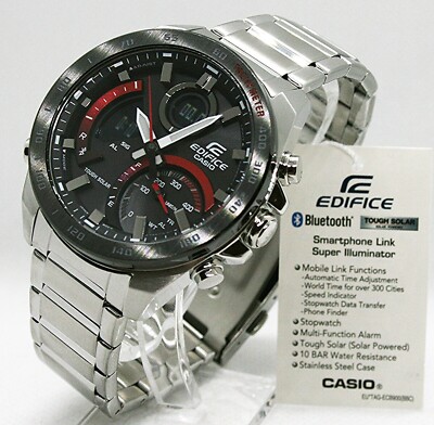   Casio Edifice Herrenuhr Solar Bluetooth ECB-900DB-1AER  