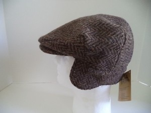 irish flat cap with ear flaps