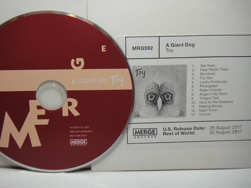 A GIANT DOG - TOY - PROMO CD - Bild 2 von 2