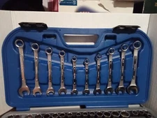 VTG Companion - 30485 Socket Wrench Mixed Tool Set Hand Tool Kit with Case