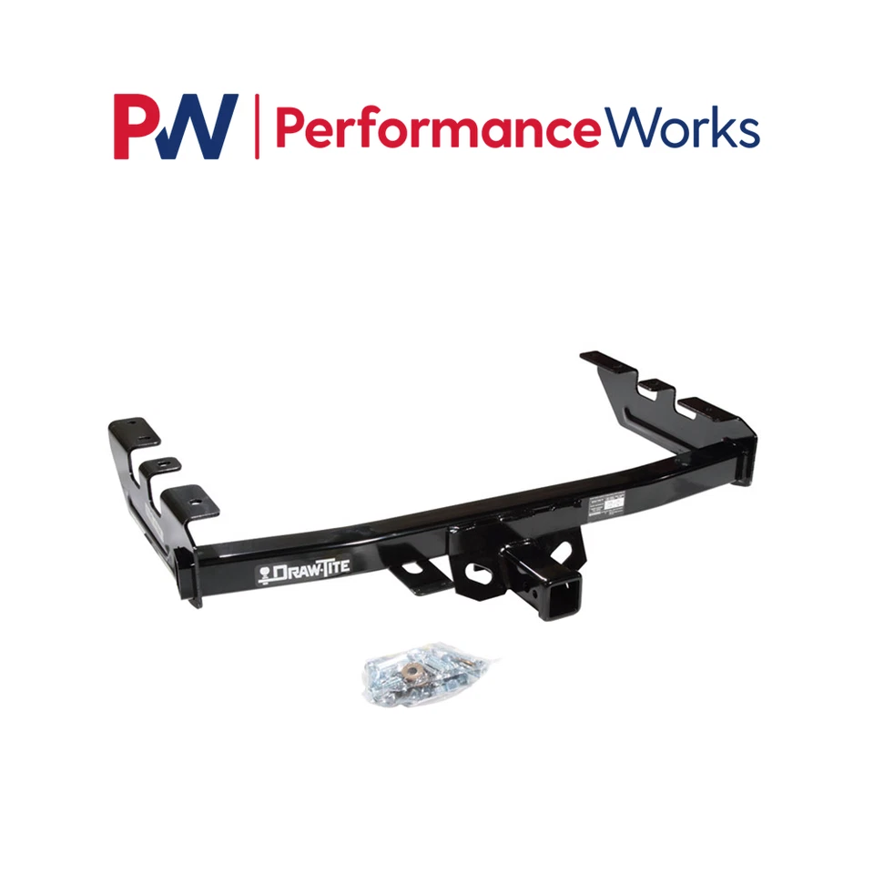 Enganche de remolque Draw-Tite clase IV, receptor de 2" con arnés para Silverado y Sierra Foto 2 de 4