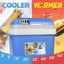Portable Electric Cooler Warmer Car Truck Fridge Refrigerator Camp Mini Freezer