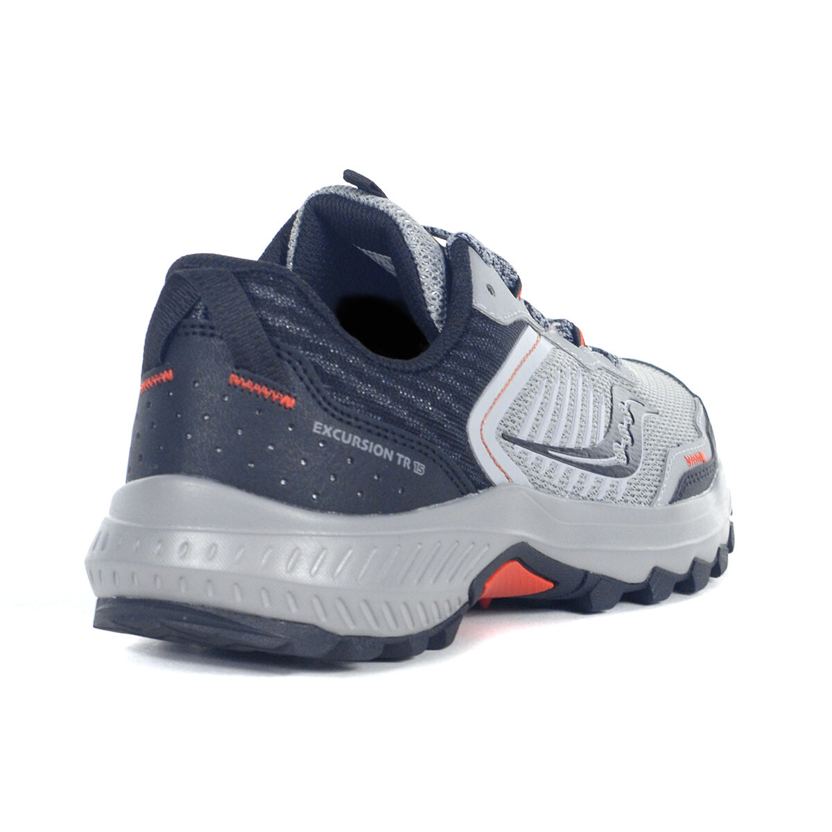 Saucony Men's Excursion TR15 Alloy/Scarlet Trail Running Shoes