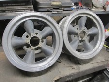 Vintage 14x6 No Name Torq-thrust Wheels 5 On 4.75 Camaro Ss 442 Gto Chevelle