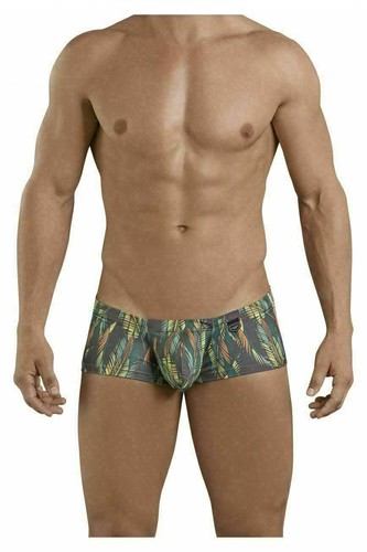 SMALL Clever Boxers Briefs UPTOWN Boy Latin Stretch Undie Green 2393 4 - Picture 4 of 6