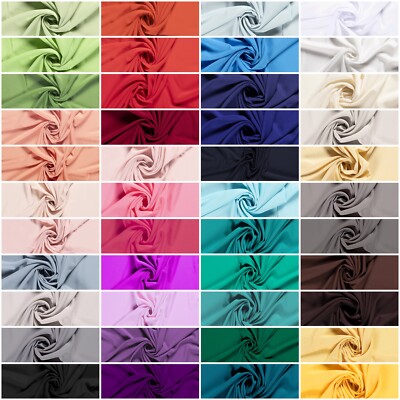 Crepe Georgette festliche Stoffe Bekleidungsstoffe Krepp Dekostoffe  Meterware