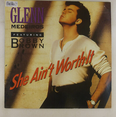 12'' Maxi-Single Vinyl Glenn Medeiros She Ain't Worth It - P1594 H20