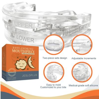 Adjustable Anti Snoring Mouth Guard Anti Snore Sleep Apnea Teeth Grind US 2025