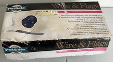 PETSAFE WIRE AND FLAGS DOG FENCING NEW OLD STOCK