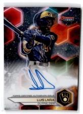 2023 Bowman's Best Luis Lara Auto Milwaukee Brewers #B23-LL