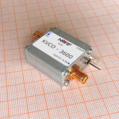 3.5-4.2GHz RF Microwave Voltage Controlled Oscillator VCO Sweep Signal Source