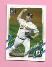 2021 Topps 582 Montgomery Club Foil Stamp #80 Liam Hendricks Oakland Athletics