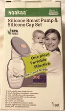 Haakaa MHK002 Original Silicone Breastfeeding Manual Breast Milk Pump, 4oz