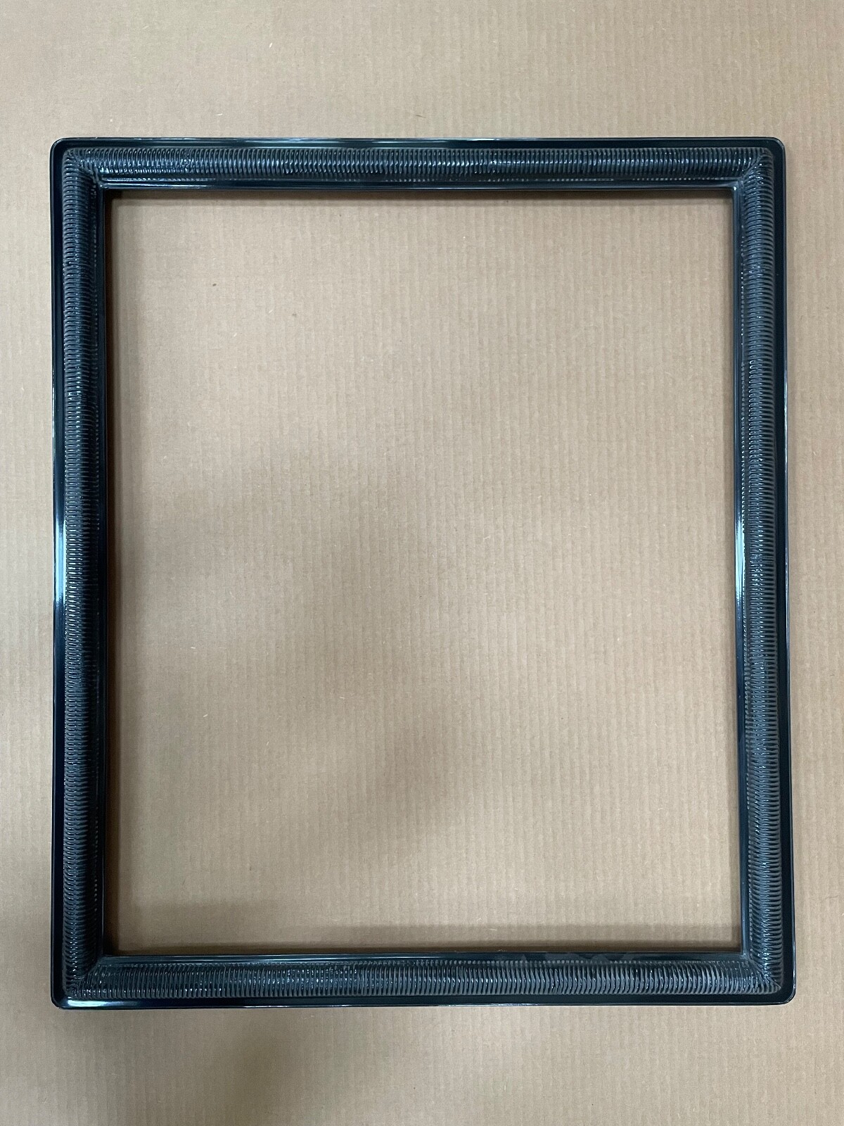Husar Hand Carved Black Lacquer Picture Frame 20" x 24" eBay