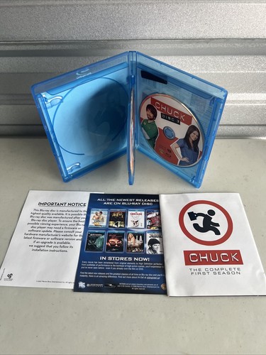 Chuck: The Complete First Season Blu-Ray VG+ Discs - Tested & Working Season 1 - Picture 3 of 5