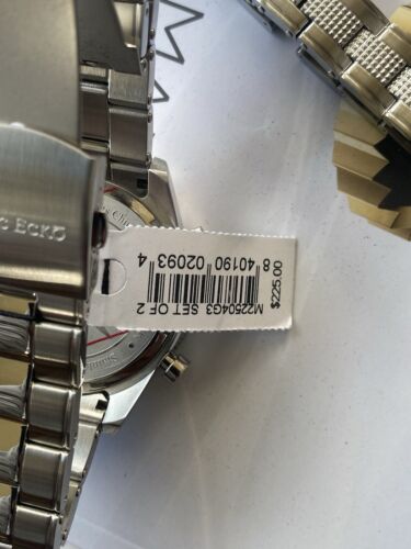 RARE Vintage Men's Marc Ecko The Saber Chronograph Set Silver Watch M22504G3 - Picture 7 of 8