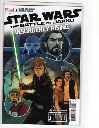 STAR WARS THE BATTLE OF JAKKU INSURGENCY RISING  #1-4 (SET) MARVEL COMCS 2024