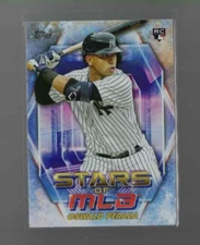Oswald Peraza Rookie RC 2023 Topps Update Stars of MLB #SMLB-80 New York Yankees