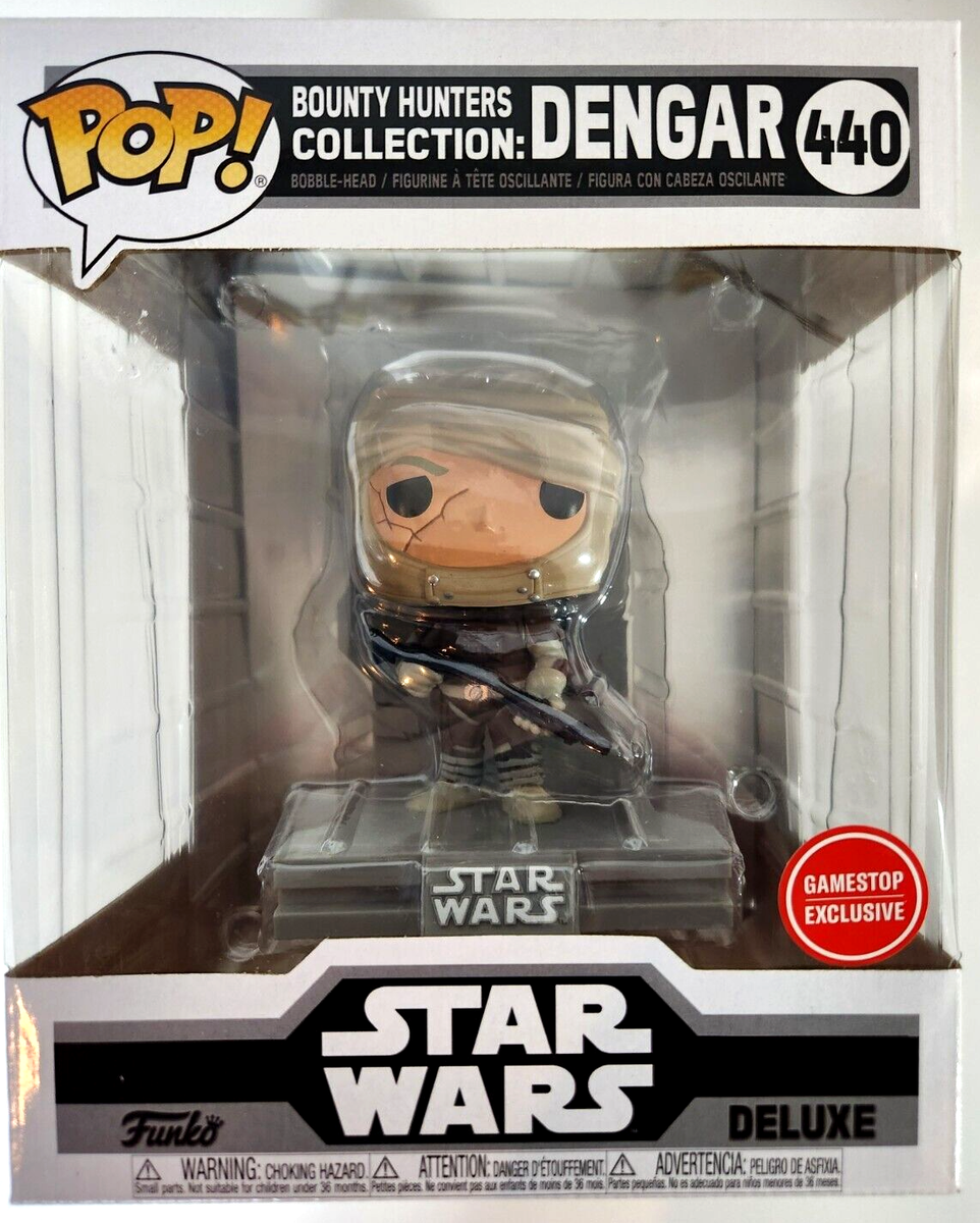 Dengar 440 Star Wars Bounty Hunters Funko Pop Deluxe Figurine | eBay