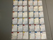 A10878 HEROCLIX WIZKIDS ABILITIES CARDS LOT OF 72