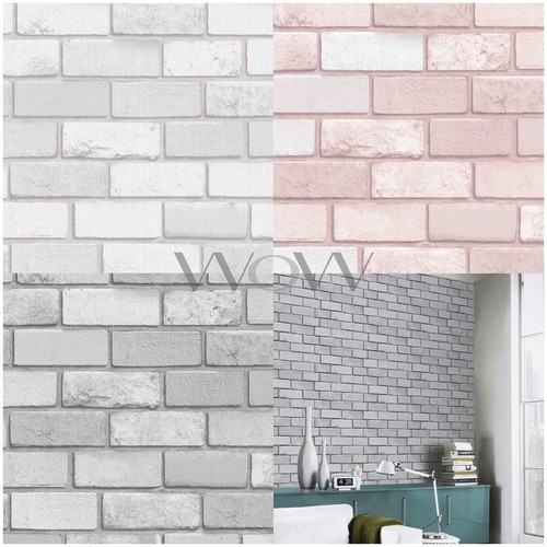 ARTHOUSE DIAMOND BRICK WALLPAPER GLITTER PARTICLES, CLASSIC