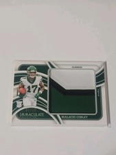 2024 Panini Immaculate Malachi Corley - NUMBERS - 03/10 RJL-MCY (RC) - Jets
