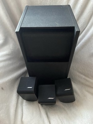 Bose Acoustimass 4 Home Theater System + 3 Acoustimass Cube Speaker + Subwoofer 