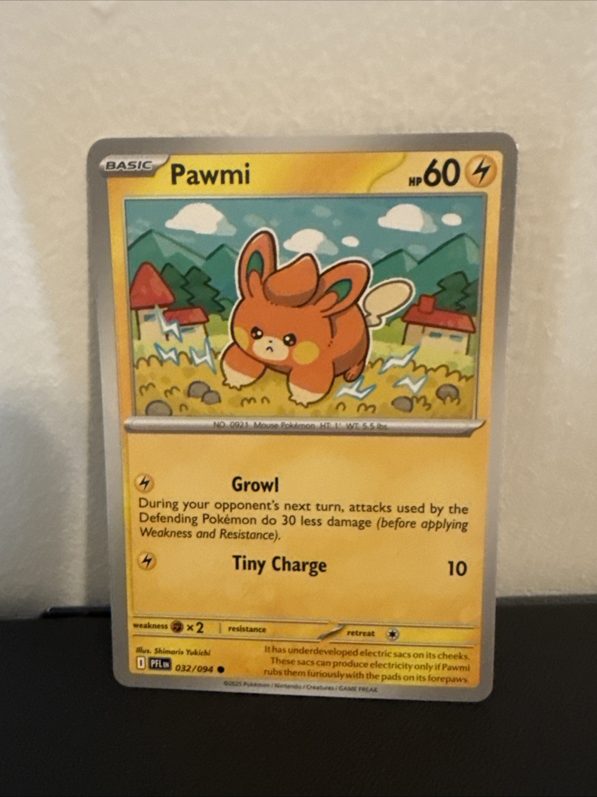 Pawmi 032/094 Phantasmal Flames Regular