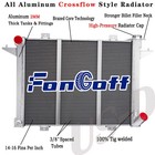 4 Row Aluminum Radiator for 1991-1993 Dodge D/W 250 350 Ramcharger 5.9L Cummins