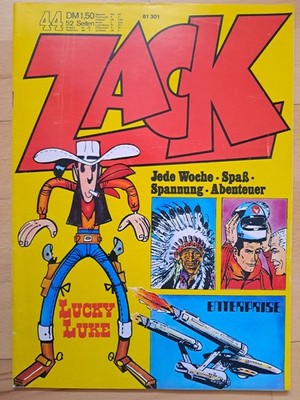 ZACK Nr.44 von 1972 Enterprise, Mick Tangy, Lucky Luke, Bruno Brazil.... - Z1-2