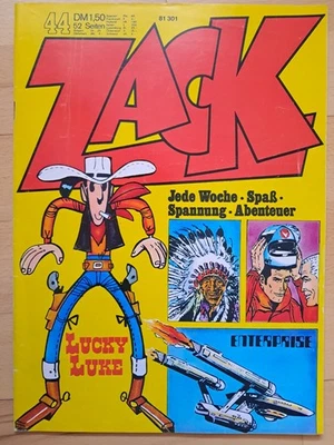 ZACK Nr.44 von 1972 Enterprise, Mick Tangy, Lucky Luke, Bruno Brazil.... - Z1-2 - Bild 1 von 4