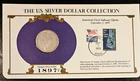 1897 Morgan Silver Dollar US Postal Commemorative Stamp Set Rare 5/29c Stamps
