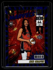 Kiki Iriafen 2025 Donruss WNBA Net Marvels Press Proof Blue