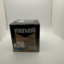 New Maxell MF2HD 30pcs High Density Floppy Disks - New Open Box