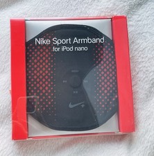 NEW Nike Sport Armband for Apple iPod Nano 1-5 GEN Black Red MSRP 29.00