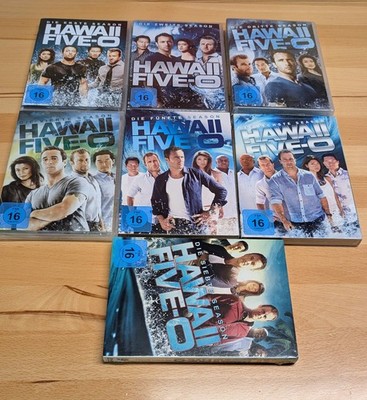 1. bis 7. Season Hawai Five-O (DVD), Noch Original verpackt (außer Season 1)